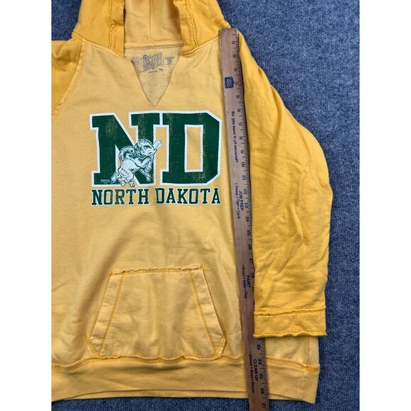 The Retro Brand North Dakota State University Hoodie Adult Large Yellow Bison - Picture 3 of 7